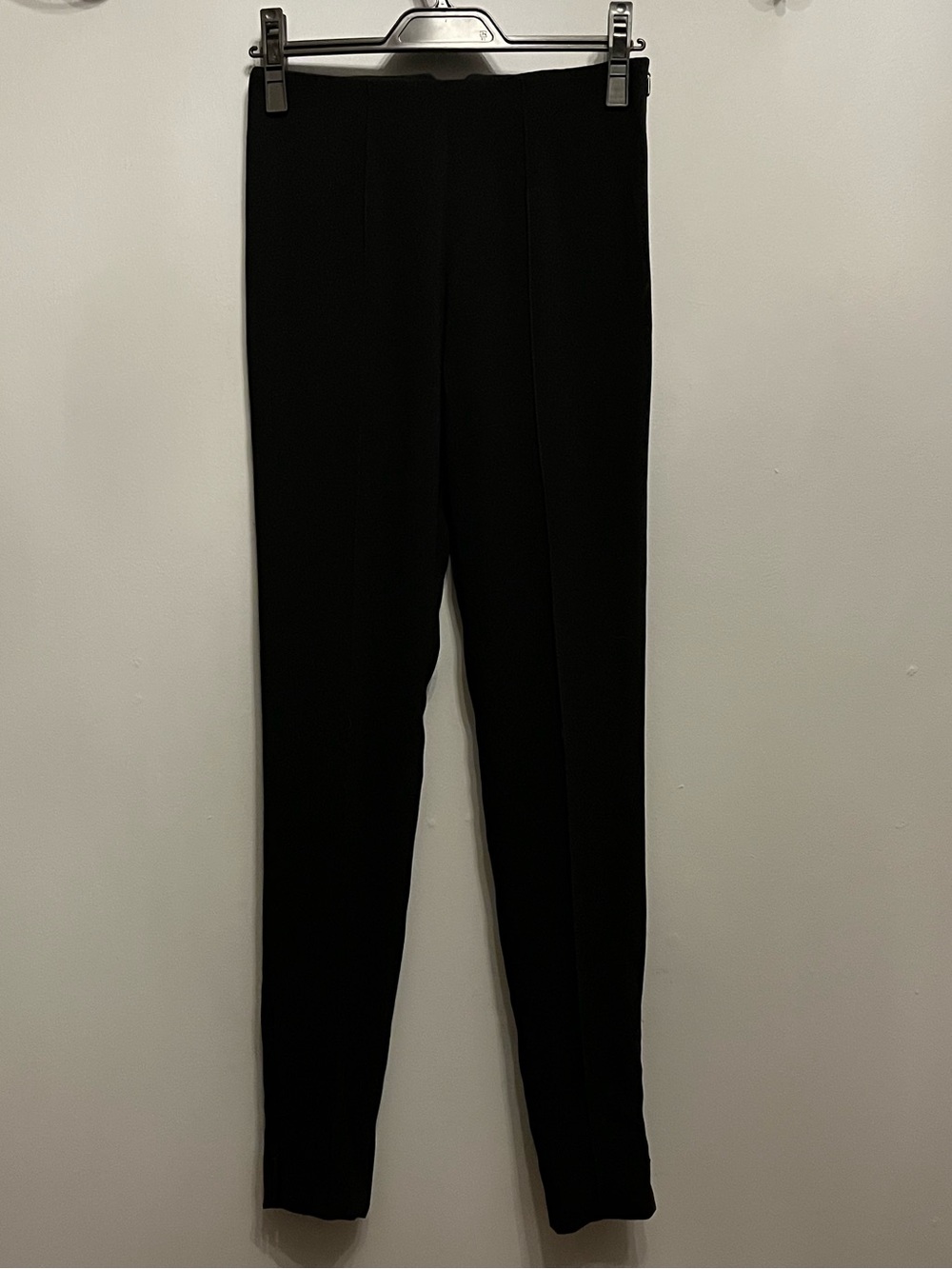 BOSS Women’s Tahwenda Black Side Zip Trousers, size US 0